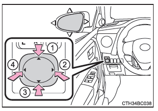 Ajuste del volante y de los espejos