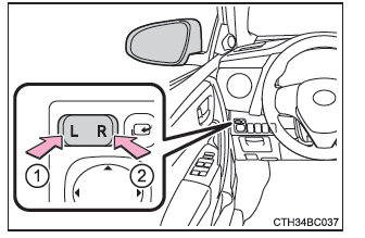 Ajuste del volante y de los espejos